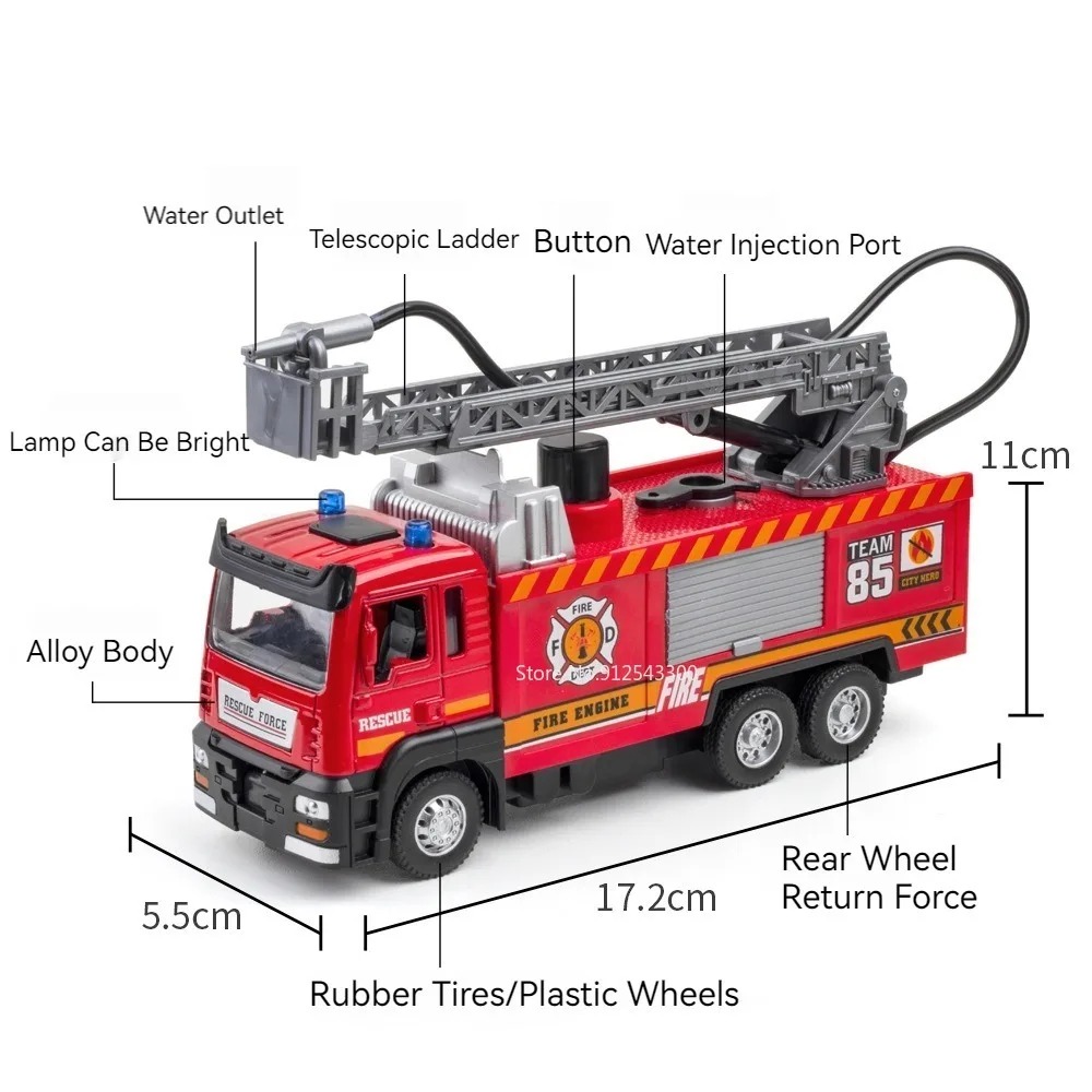 1:32 Scale Water Spray Fire Tr – Fire Escape Ladder Bewertung und Preis