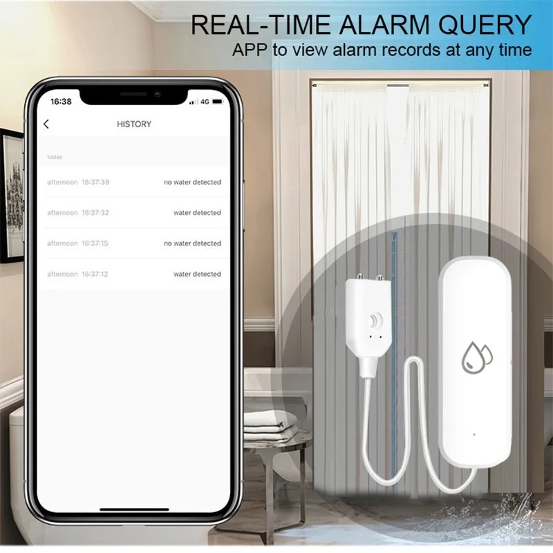 Smart Home Zigbee Water Leak D – Water Alarm Sensor Bewertung und Preis