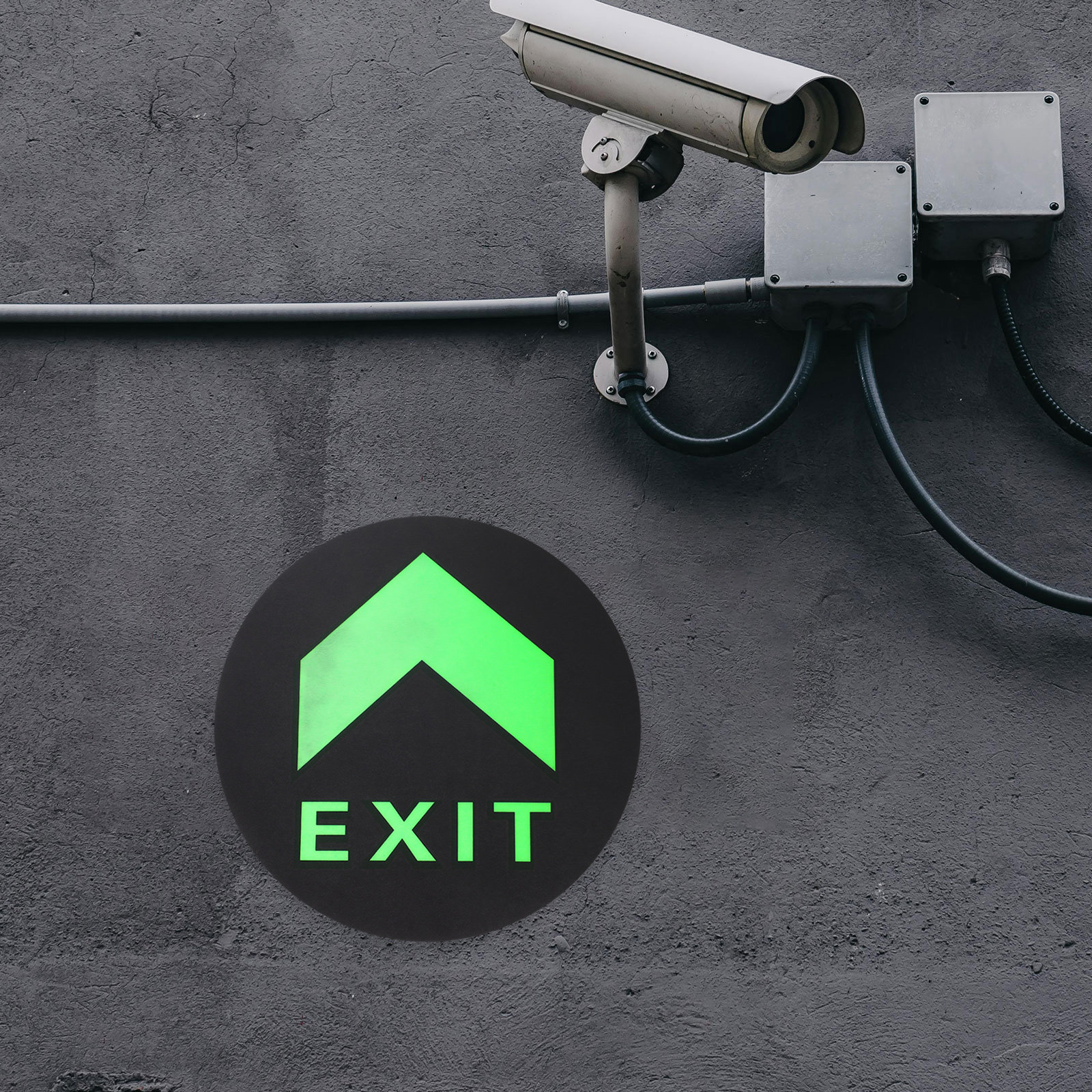 5Pcs Exit Sign Stickers Night  – Emergency Exit Sign Bewertung und Preis