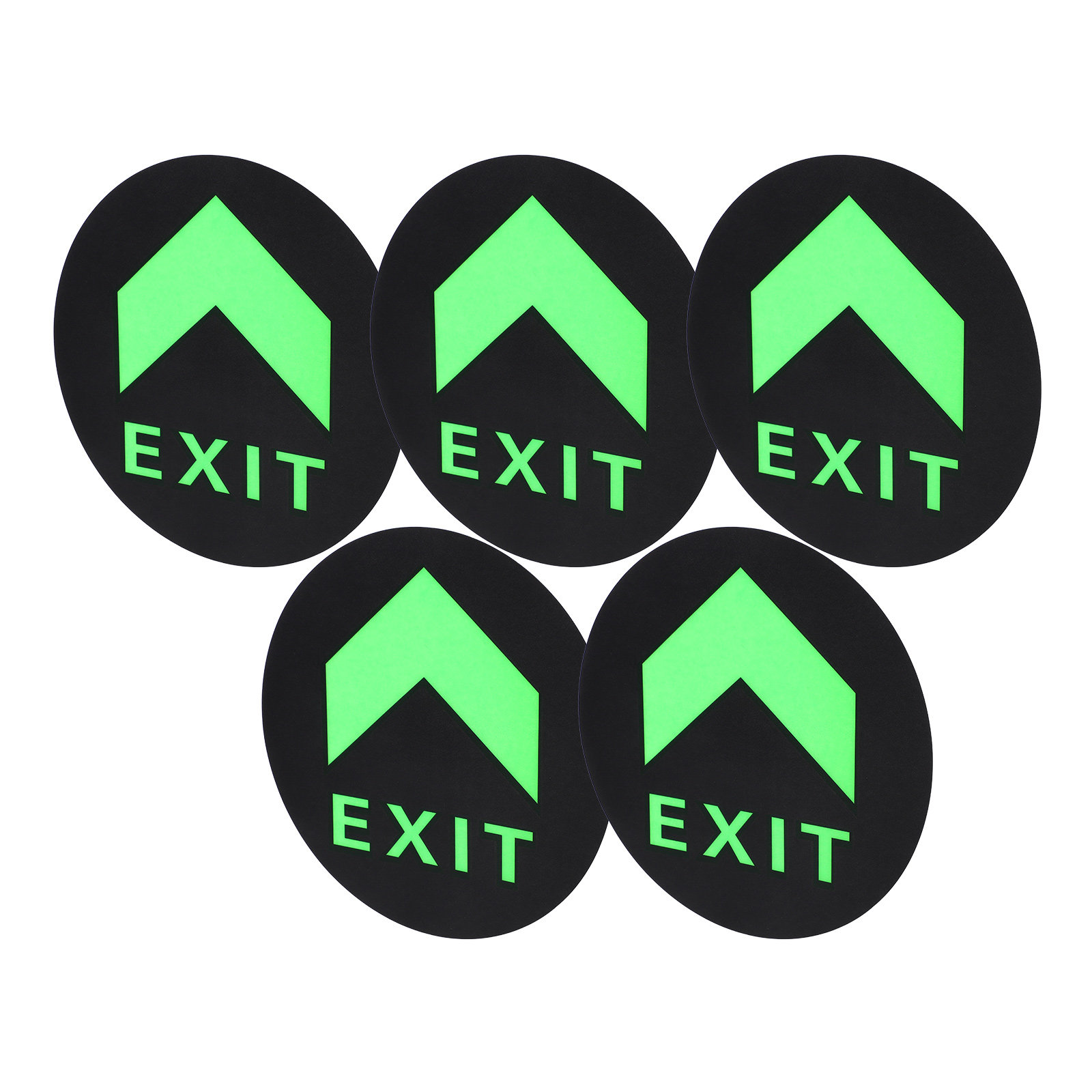 5Pcs Exit Sign Stickers Night  – Emergency Exit Sign Bewertung und Preis