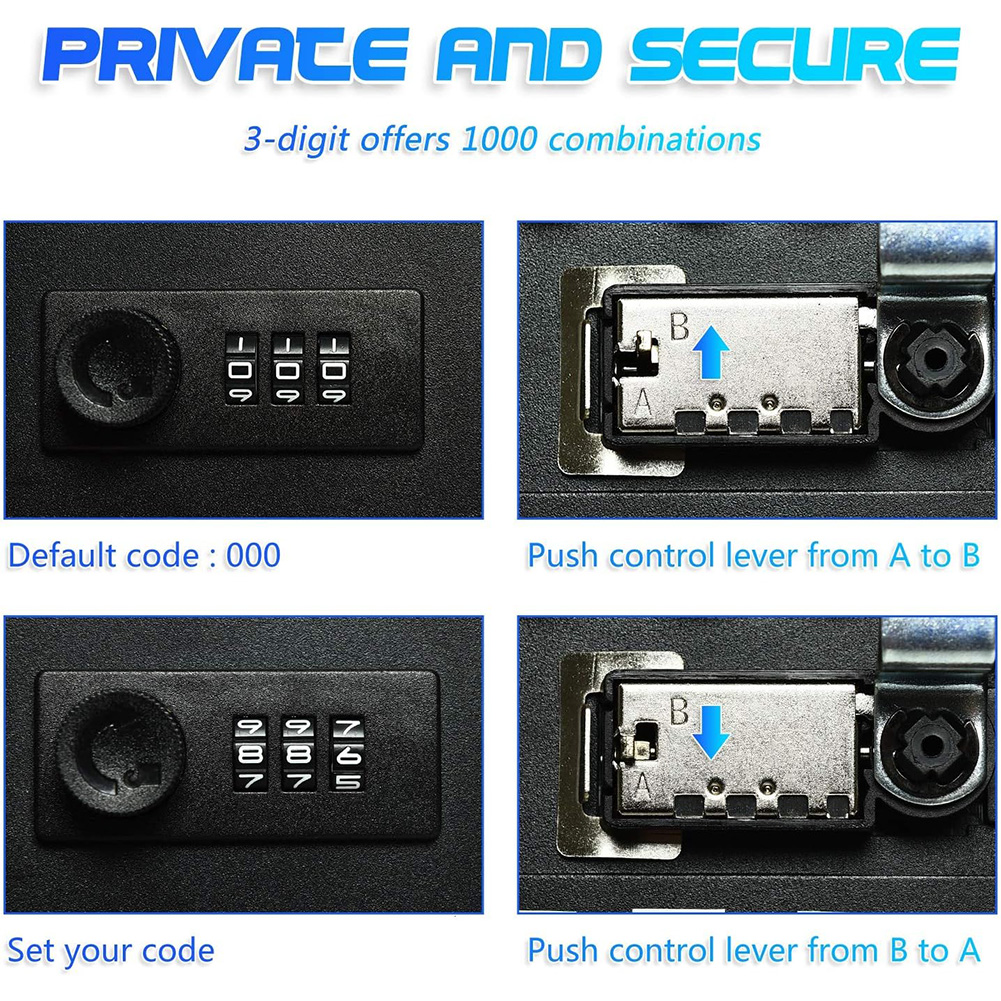 Professional 20 Key Hooks Comb – Lockbox Key Secure Bewertung und Preis