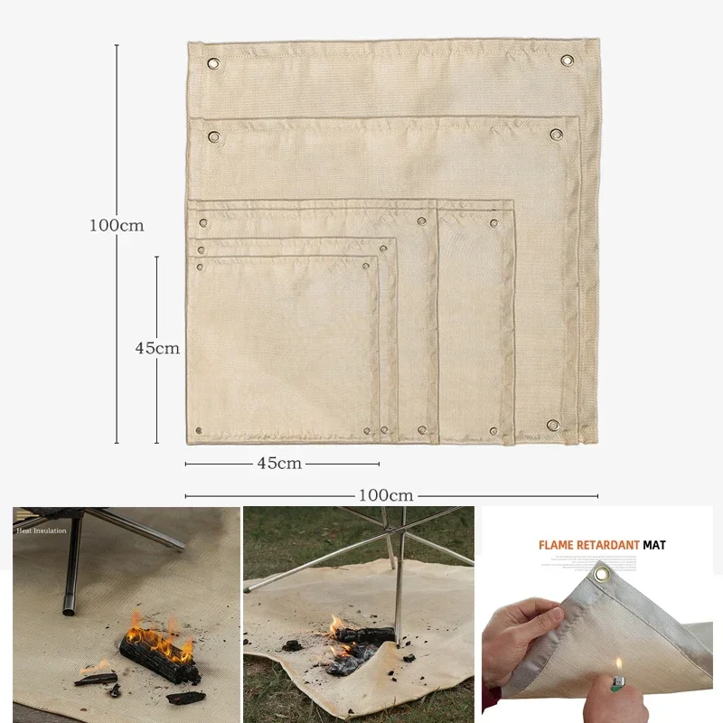 30*30CM New Outdoor Camping Fi – Fire Blanket Kitchen Bewertung und Preis