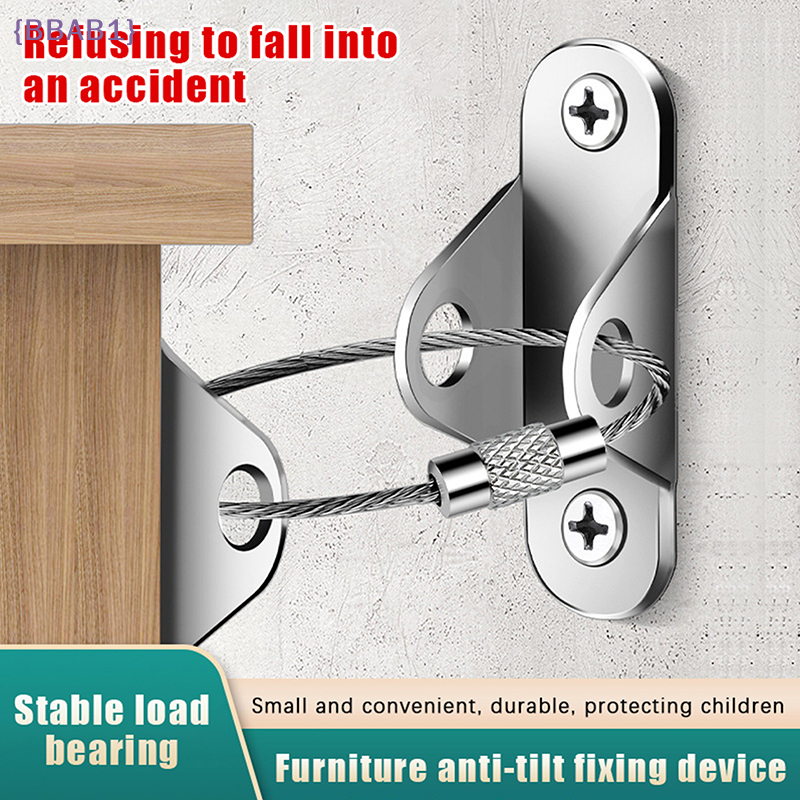 1Set Furniture Anchors Anti Ti – Earthquake Anchor Strap Bewertung und Preis
